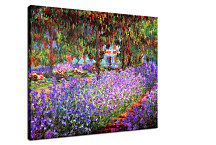 Reprodukcie Claude Monet - The artists garden at Giverny